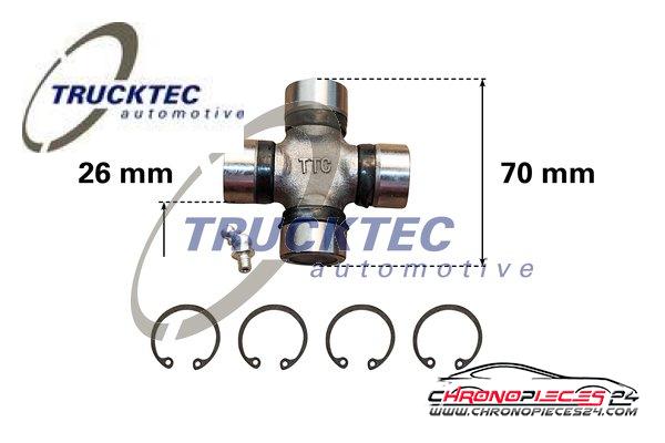 Achat de TRUCKTEC AUTOMOTIVE 02.34.011 Joint, arbre longitudinal pas chères