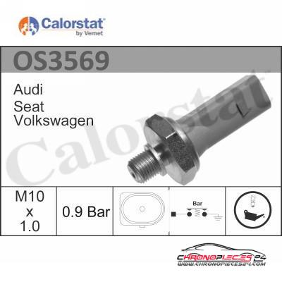 Achat de CALORSTAT BY VERNET OS3569 Indicateur de pression d'huile pas chères