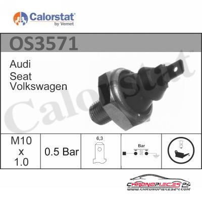 Achat de CALORSTAT BY VERNET OS3571 Indicateur de pression d'huile pas chères