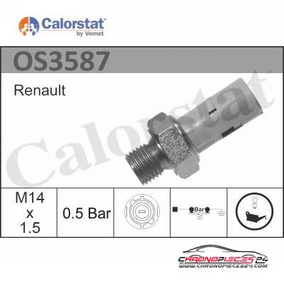 Achat de CALORSTAT BY VERNET OS3587 Indicateur de pression d'huile pas chères
