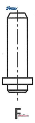 Achat de FRECCIA G11181 Guide de soupape pas chères