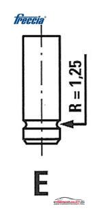 Achat de FRECCIA R4383/SCR Soupape d'admission pas chères