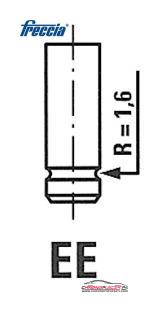Achat de FRECCIA R6224/SNT Soupape d'admission pas chères