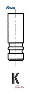 Achat de FRECCIA R3966/R Soupape d'échappement pas chères
