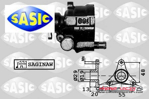 Achat de SASIC 7074001 Pompe hydraulique, direction pas chères