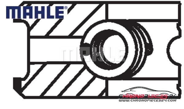 Achat de MAHLE 001 01 N0 Jeu de segments de pistons pas chères