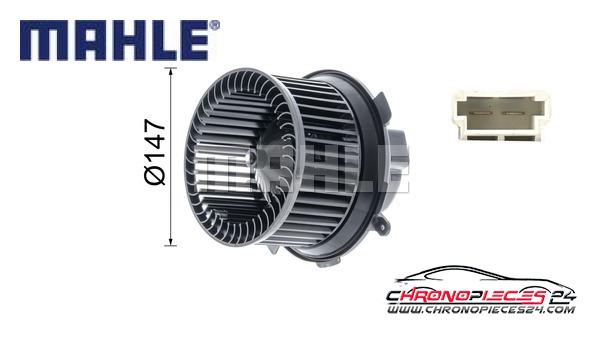 Achat de MAHLE AB 66 000P Pulseur d'air habitacle pas chères