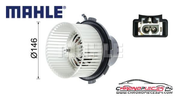 Achat de MAHLE AB 89 000P Pulseur d'air habitacle pas chères