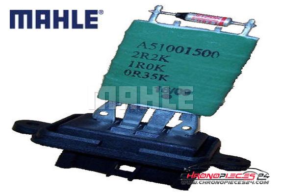 Achat de MAHLE ABR 121 000S Résistance, pulseur d'air habitacle pas chères