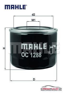 Achat de MAHLE OC 1288 Filtre à huile pas chères