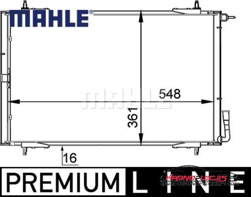 Achat de MAHLE AC 220 000P Condenseur, climatisation pas chères