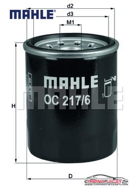 Achat de MAHLE OC 217/6 Filtre à huile pas chères