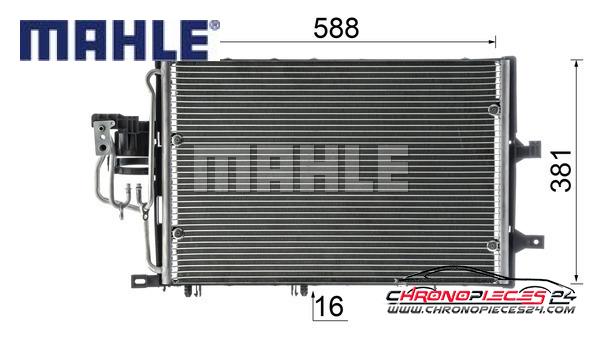 Achat de MAHLE AC 310 000S Condenseur, climatisation pas chères