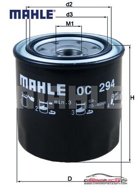 Achat de MAHLE OC 294 Filtre à huile pas chères