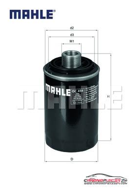 Achat de MAHLE OC 456 Filtre à huile pas chères