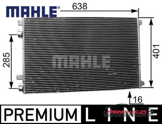 Achat de MAHLE AC 360 000P Condenseur, climatisation pas chères