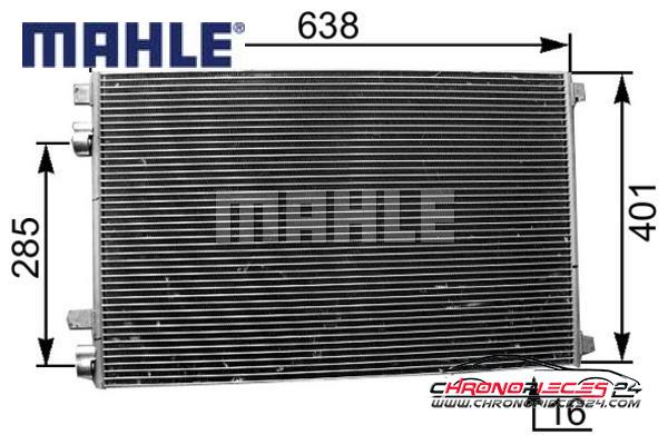 Achat de MAHLE AC 360 001S Condenseur, climatisation pas chères