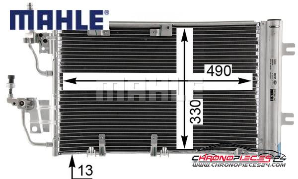 Achat de MAHLE AC 400 000P Condenseur, climatisation pas chères