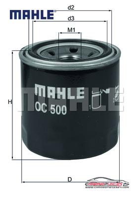 Achat de MAHLE OC 500 Filtre à huile pas chères