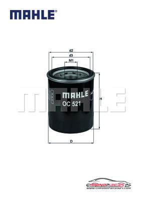 Achat de MAHLE OC 521 Filtre à huile pas chères