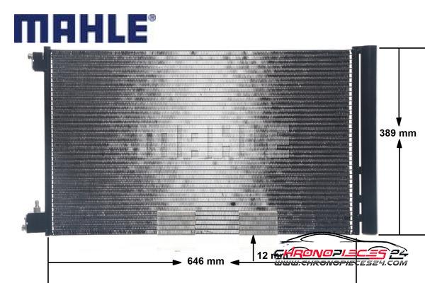 Achat de MAHLE AC 552 000S Condenseur, climatisation pas chères