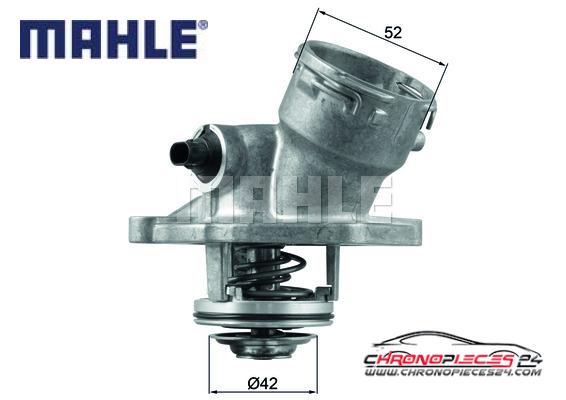 Achat de MAHLE TM 45 100D Thermostat d'eau pas chères