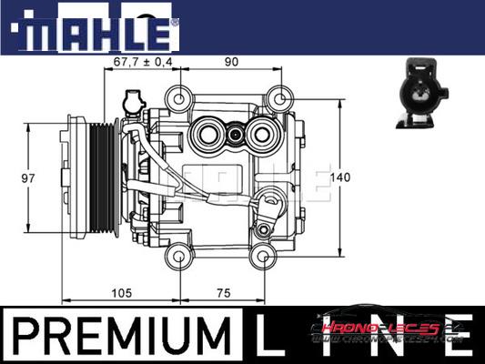 Achat de MAHLE ACP 848 000P Compresseur, climatisation pas chères