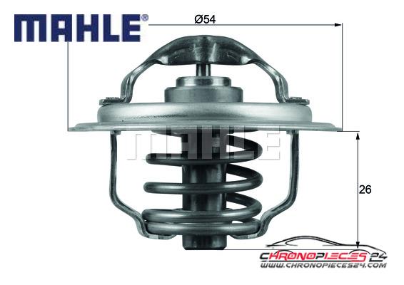 Achat de MAHLE TX 111 87D Thermostat d'eau pas chères