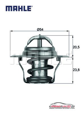 Achat de MAHLE TX 14 87D Thermostat d'eau pas chères