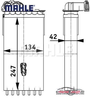 Achat de MAHLE AH 112 000P Système de chauffage pas chères