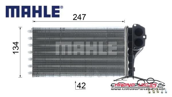 Achat de MAHLE AH 112 000P Système de chauffage pas chères