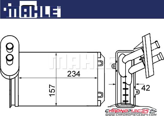 Achat de MAHLE AH 19 000S Système de chauffage pas chères