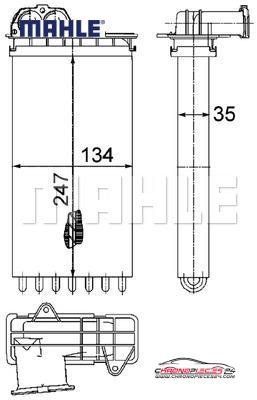 Achat de MAHLE AH 194 000P Système de chauffage pas chères