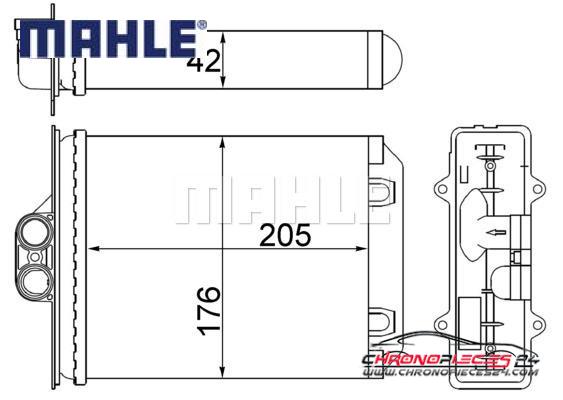 Achat de MAHLE AH 216 000S Système de chauffage pas chères