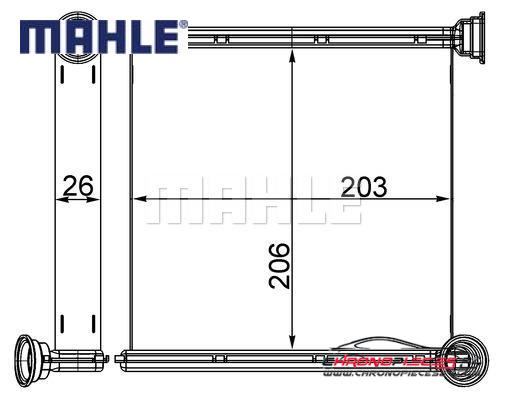 Achat de MAHLE AH 256 000S Système de chauffage pas chères