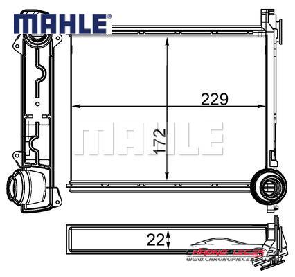 Achat de MAHLE AH 264 000S Système de chauffage pas chères