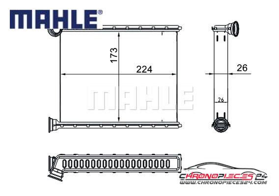 Achat de MAHLE AH 270 000S Système de chauffage pas chères