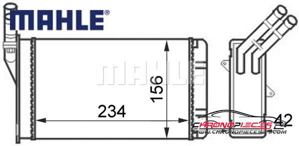 Achat de MAHLE AH 43 000S Système de chauffage pas chères