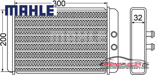 Achat de MAHLE AH 61 000S Système de chauffage pas chères