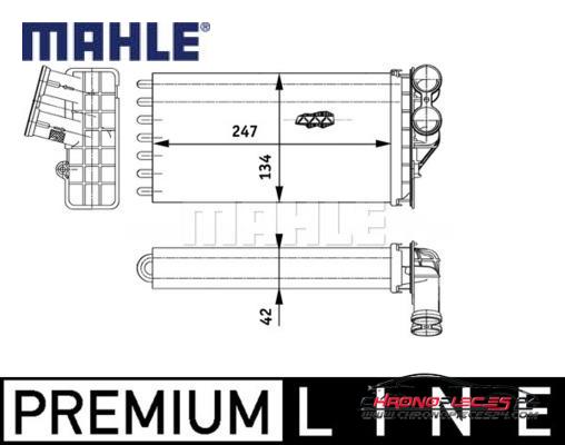 Achat de MAHLE AH 82 000P Système de chauffage pas chères