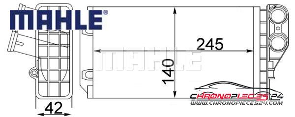 Achat de MAHLE AH 82 000S Système de chauffage pas chères