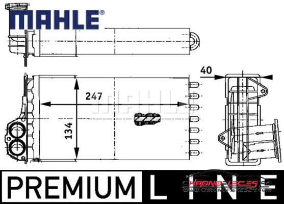 Achat de MAHLE AH 88 000P Système de chauffage pas chères