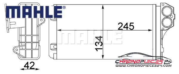 Achat de MAHLE AH 88 000S Système de chauffage pas chères