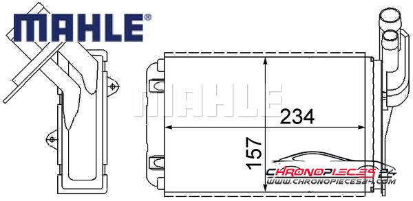 Achat de MAHLE AH 99 000S Système de chauffage pas chères