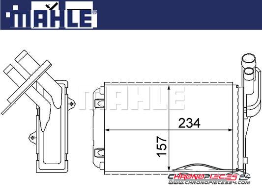 Achat de MAHLE AH 99 000S Système de chauffage pas chères