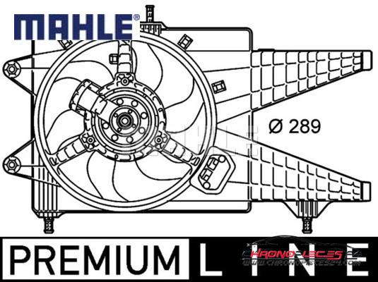 Achat de MAHLE CFF 156 000P Ventilateur, refroidissement du moteur pas chères