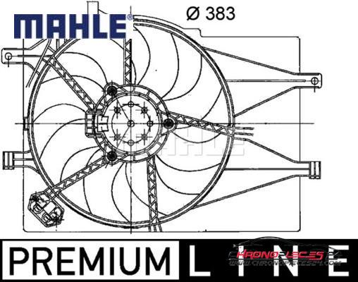 Achat de MAHLE CFF 201 000P Ventilateur, refroidissement du moteur pas chères