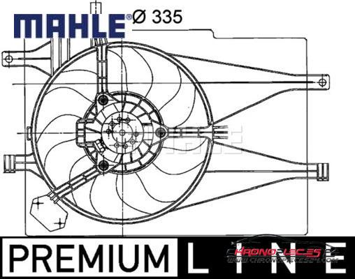 Achat de MAHLE CFF 204 000P Ventilateur, refroidissement du moteur pas chères