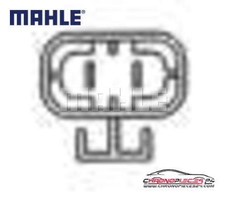 Achat de MAHLE CFF 378 000S Ventilateur, refroidissement du moteur pas chères