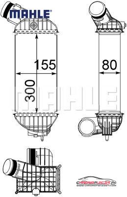 Achat de MAHLE CI 211 000P Intercooler, échangeur pas chères